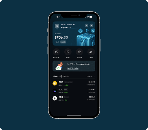 Mobile Banking Application Interface